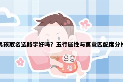 男孩取名选路字好吗？五行属性与寓意匹配度分析