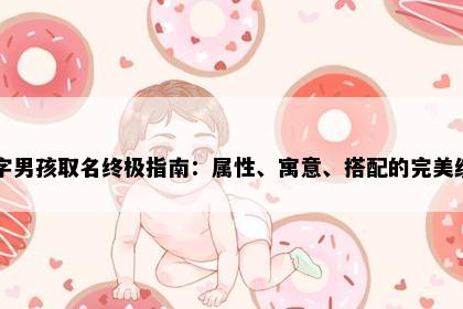 莱字男孩取名终极指南：属性、寓意、搭配的完美统一